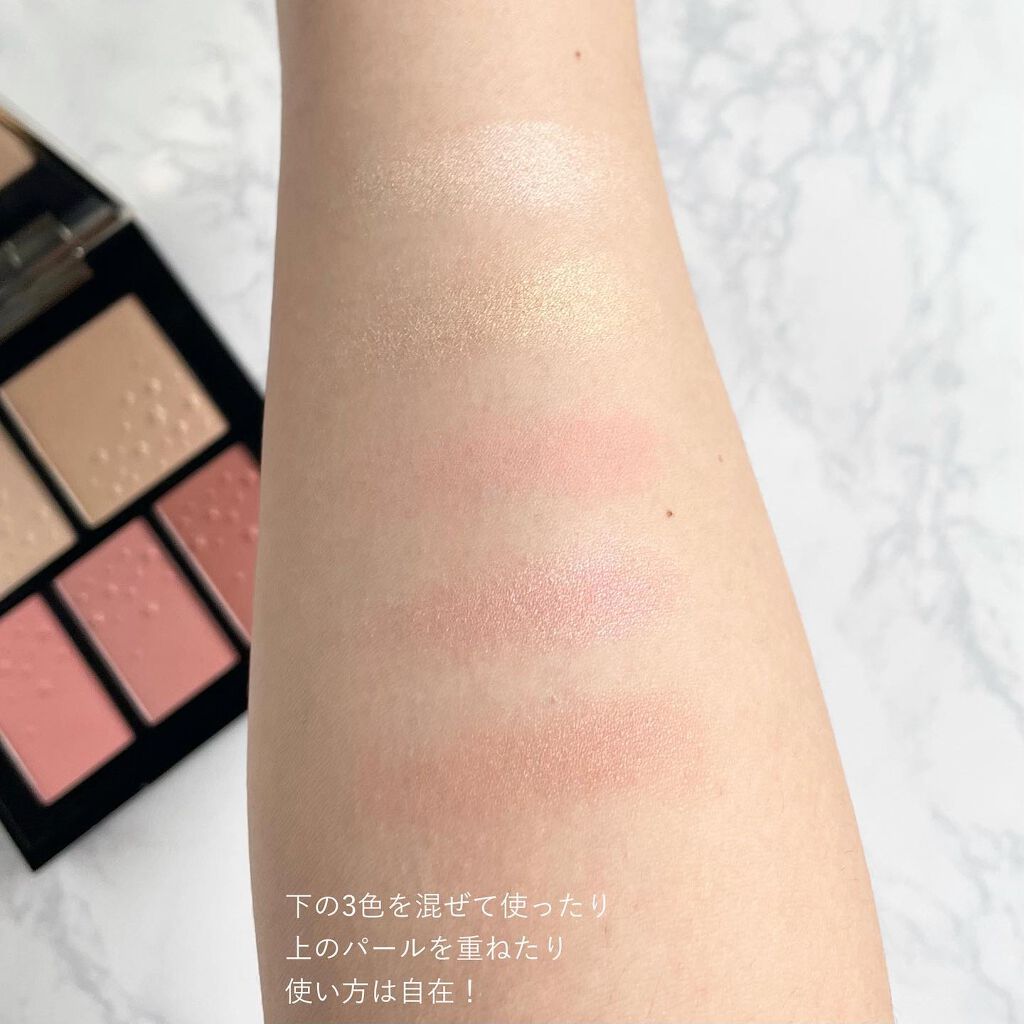 ローズグロウ リフレクションズ キャビアスティック トリオ/ローラ メルシエ/スティックアイシャドウを使ったクチコミ(7枚目)