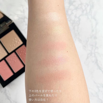 ローズグロウ リフレクションズ キャビアスティック トリオ/ローラ メルシエ/スティックアイシャドウを使ったクチコミ(7枚目)