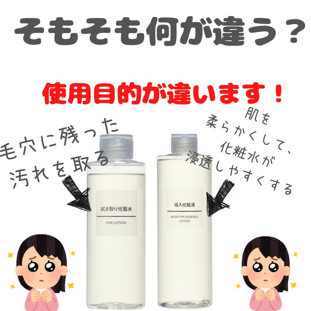 導入化粧液/無印良品/ブースター・導入液を使ったクチコミ(2枚目)