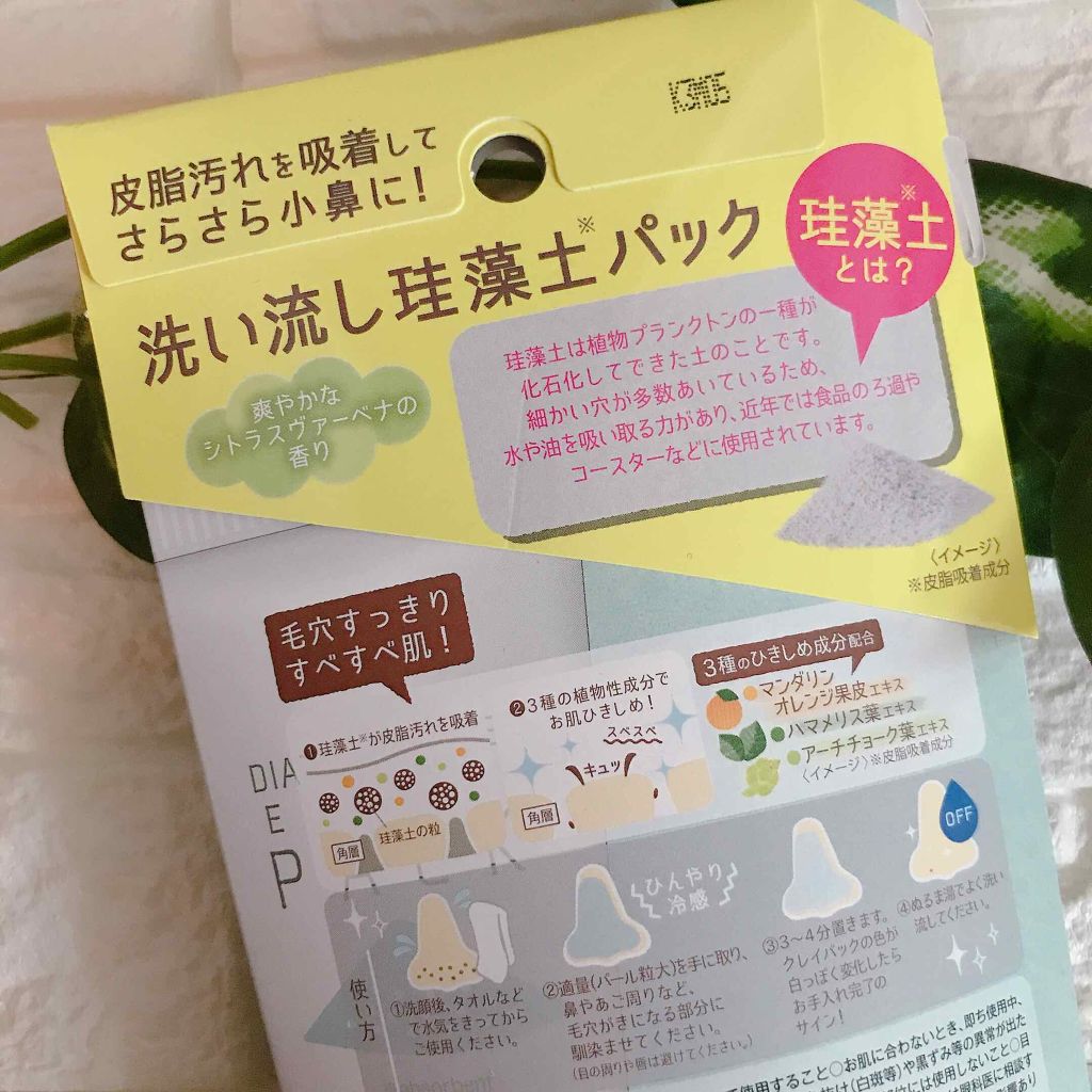 リフターナ　珪藻土パック/pdc/洗い流すパック・マスクを使ったクチコミ（2枚目）
