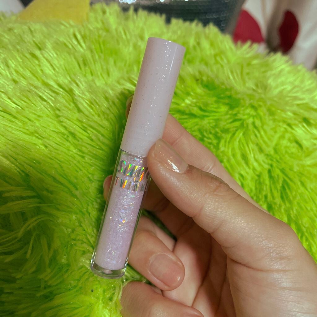 シュガー トゥインクル リキッド グリッター/PERIPERA/グリッターを使ったクチコミ(5枚目)