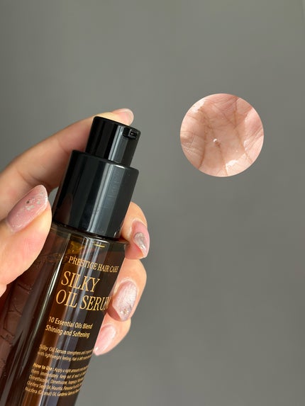 SILKY OIL SERUM/CULRY SHYLL/ヘアオイルを使ったクチコミ(2枚目)