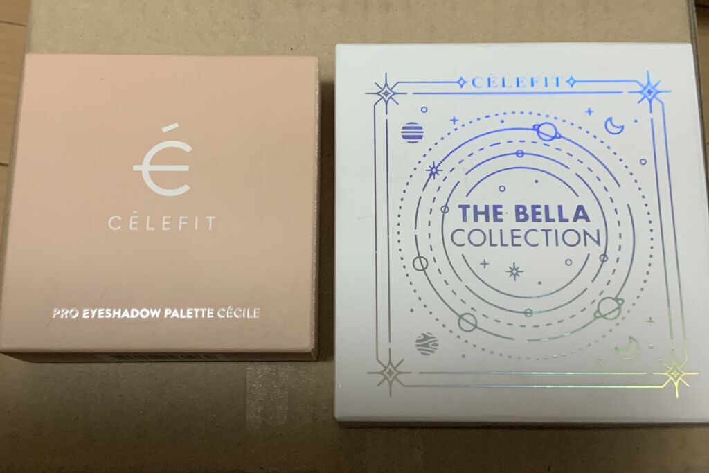 The Bella collection eyeshadow palette/CELEFIT/アイシャドウパレットを使ったクチコミ（1枚目）