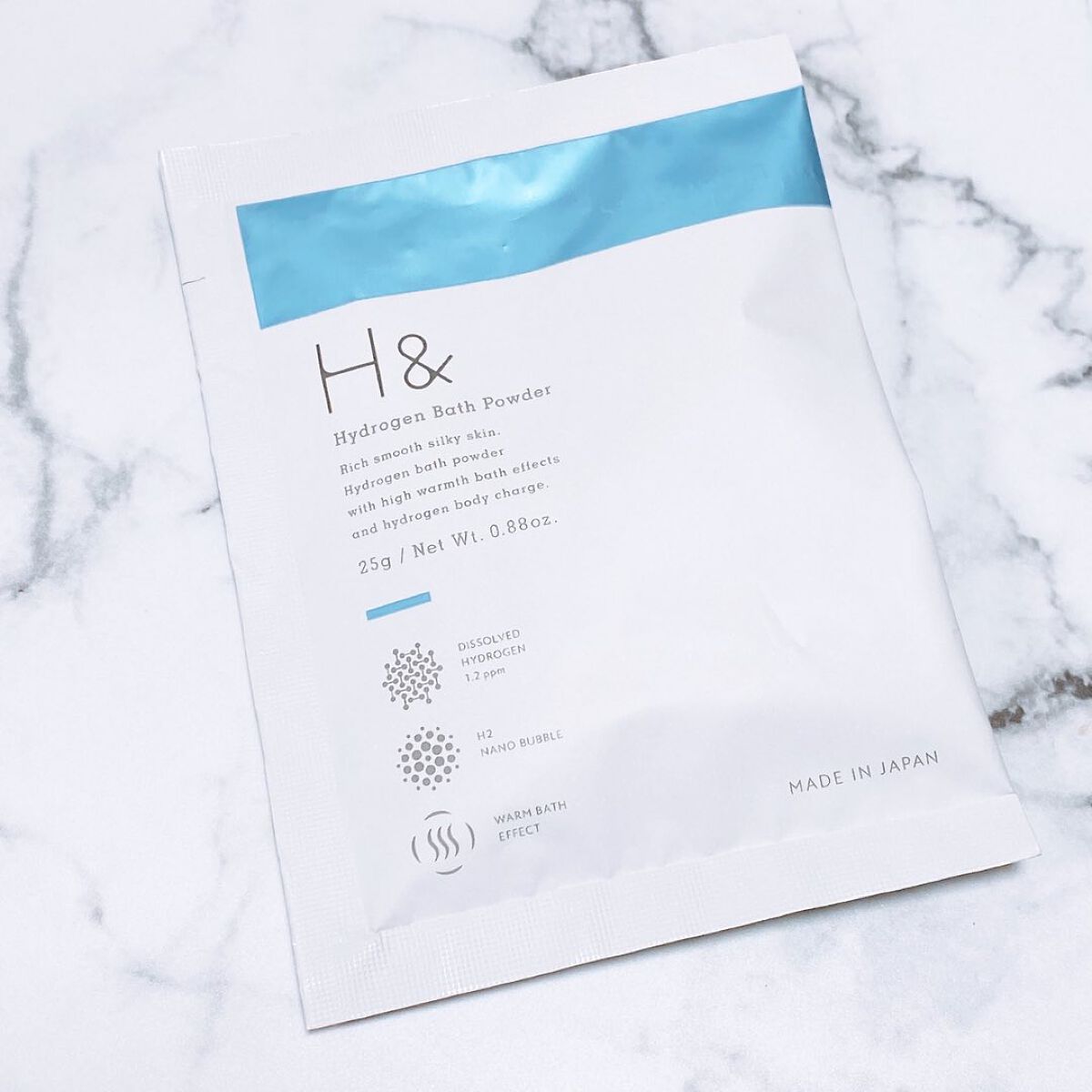 アッシュアンド 水素入浴剤/H&/無機塩系入浴剤を使ったクチコミ（3枚目）