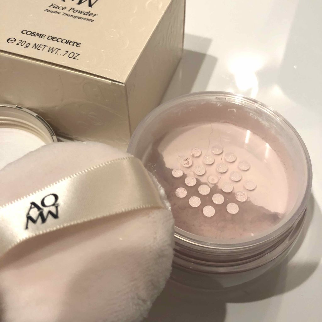 AQ MW フェイスパウダー/DECORTÉ/ルースパウダーを使ったクチコミ(2枚目)