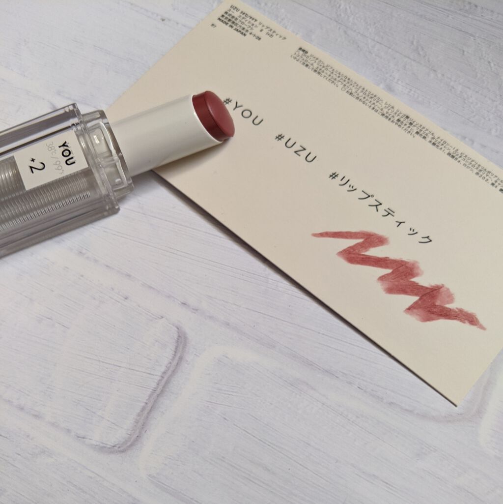 38°C / 99°F Lipstick <TOKYO>/UZU BY FLOWFUSHI/口紅を使ったクチコミ(2枚目)