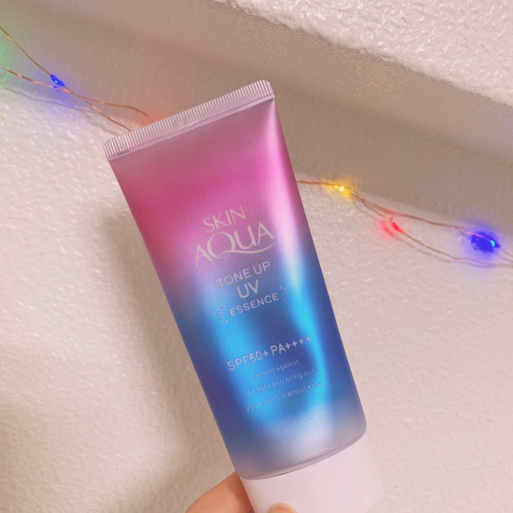 スキンアクア トーンアップUVエッセンス/スキンアクア/日焼け止めクリームを使ったクチコミ（1枚目）