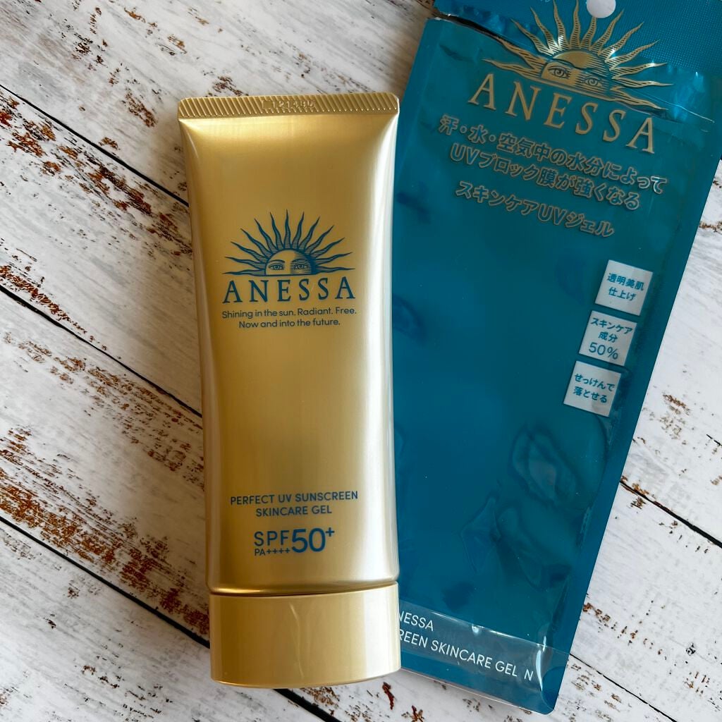 パーフェクトUV スキンケアジェル N/アネッサ/日焼け止め・UVケアを使ったクチコミ(1枚目)