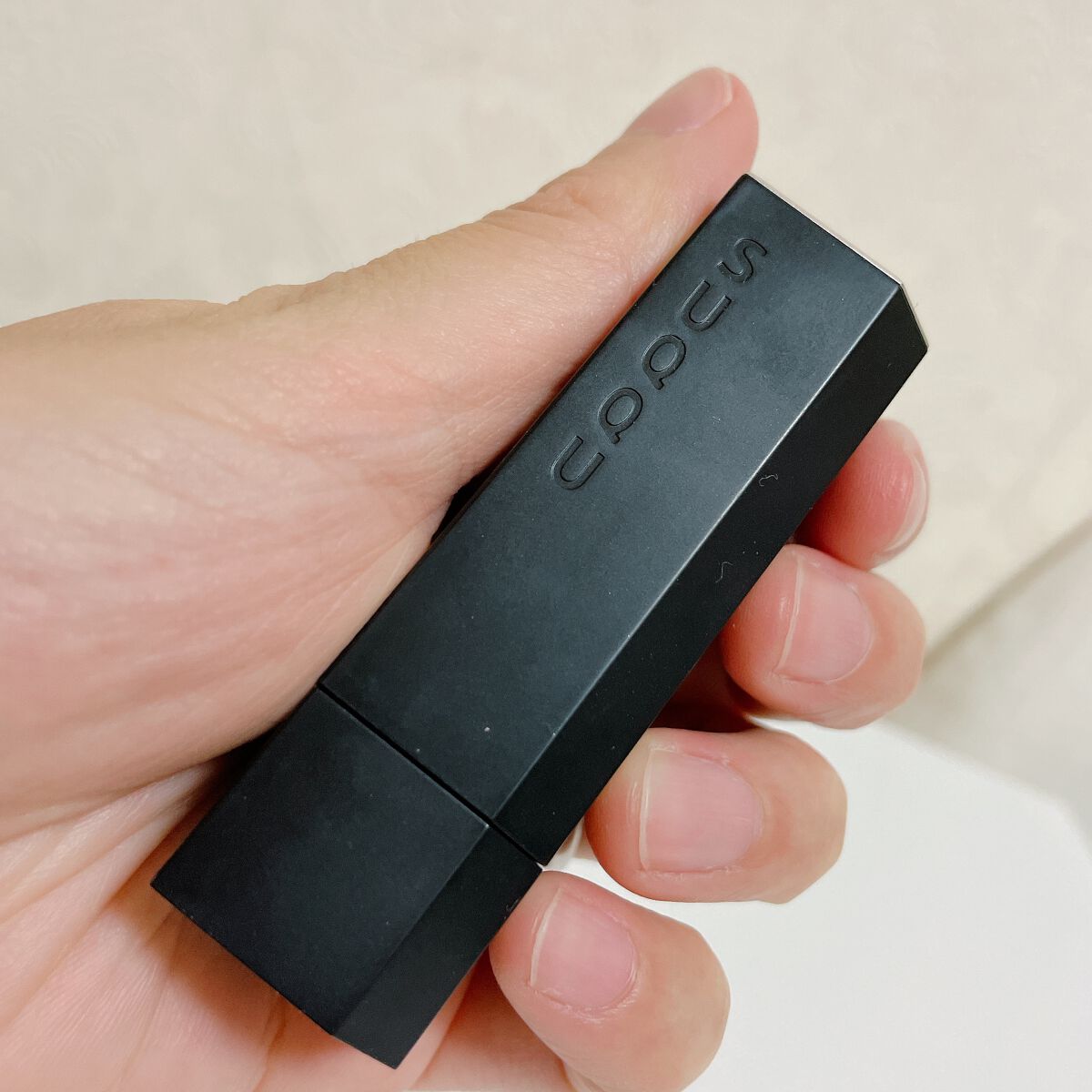 シアー マット リップスティック/SUQQU/口紅を使ったクチコミ(2枚目)