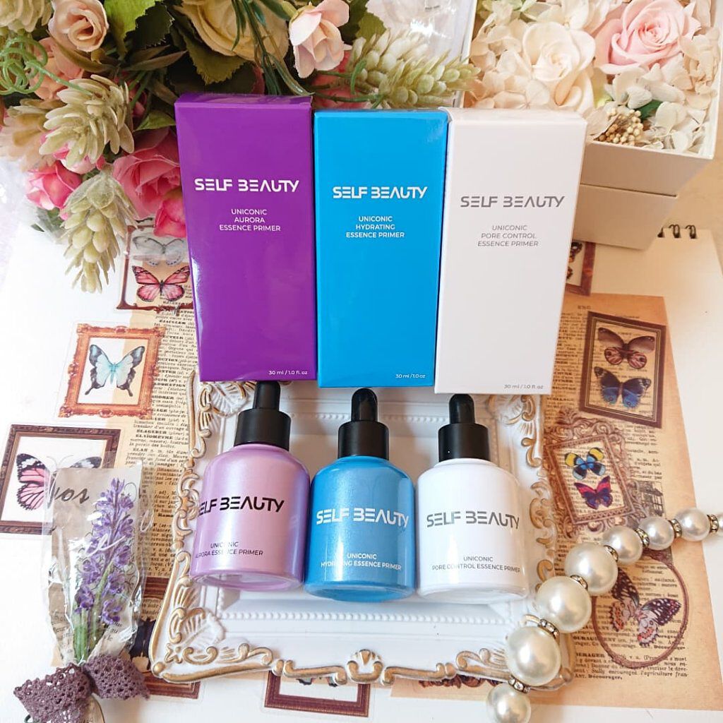ユニコーン オーロラエッセンスプライマー/SELF BEAUTY/美容液を使ったクチコミ（1枚目）