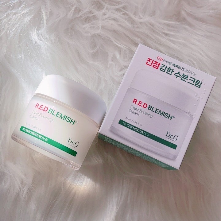 レッドブレミッシュ クリアスージングクリーム/Dr.G/フェイスクリームを使ったクチコミ(4枚目)