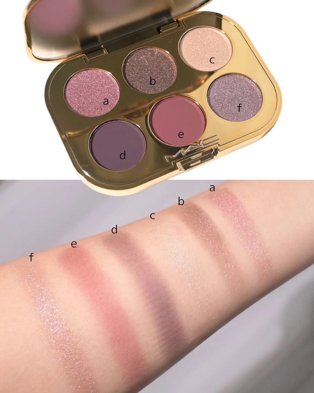 トレジャー アイシャドウ パレット ×6/M・A・C/アイシャドウパレットを使ったクチコミ(3枚目)