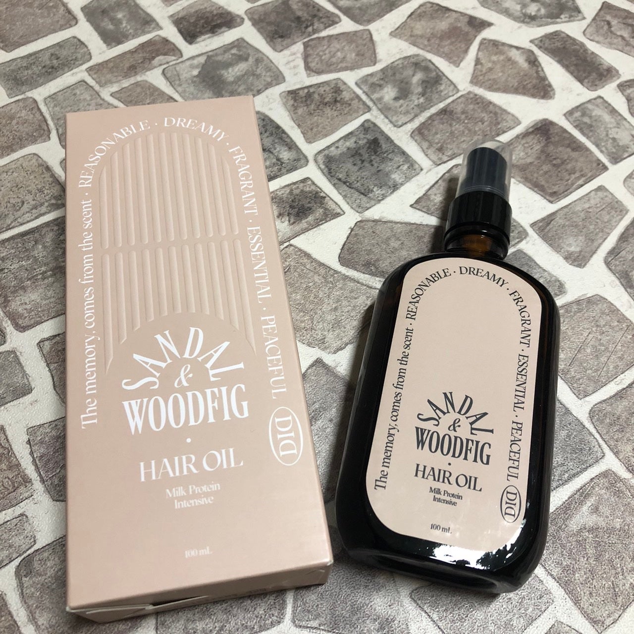 ミルクプロテインインテンシブヘアオイル/odiD/ヘアオイルを使ったクチコミ(1枚目)