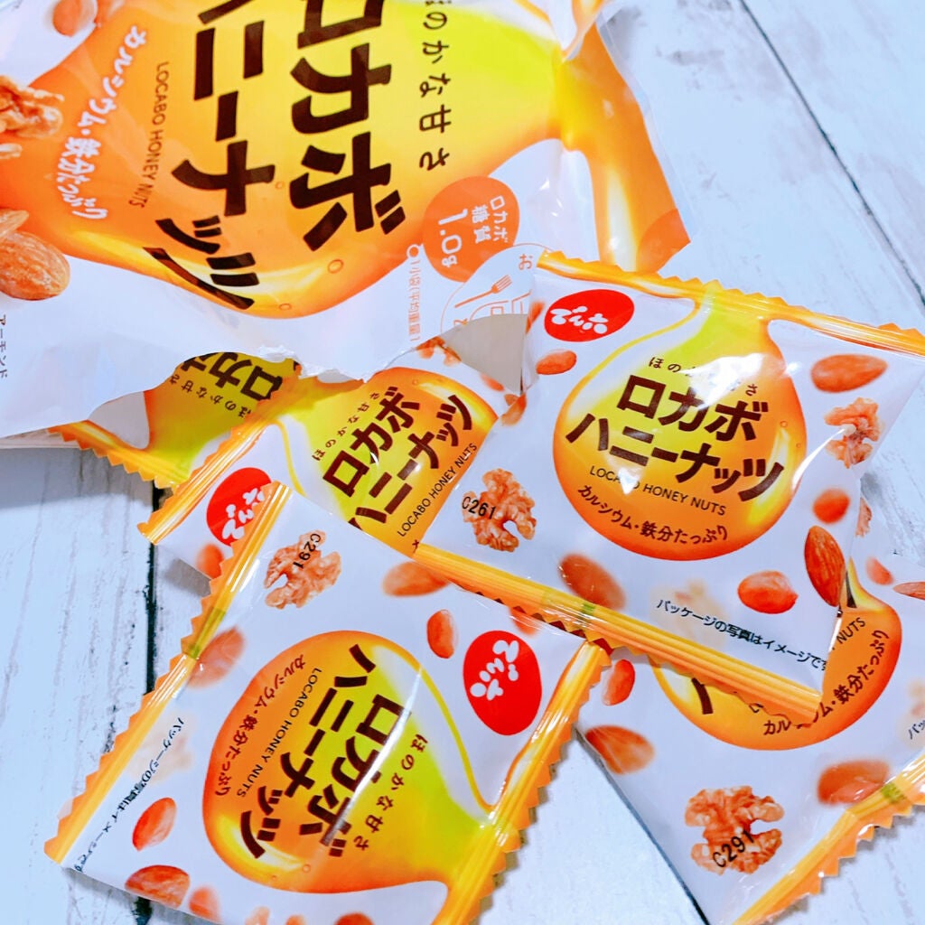 ロカボハニーナッツ/でん六/低糖質食品を使ったクチコミ(2枚目)
