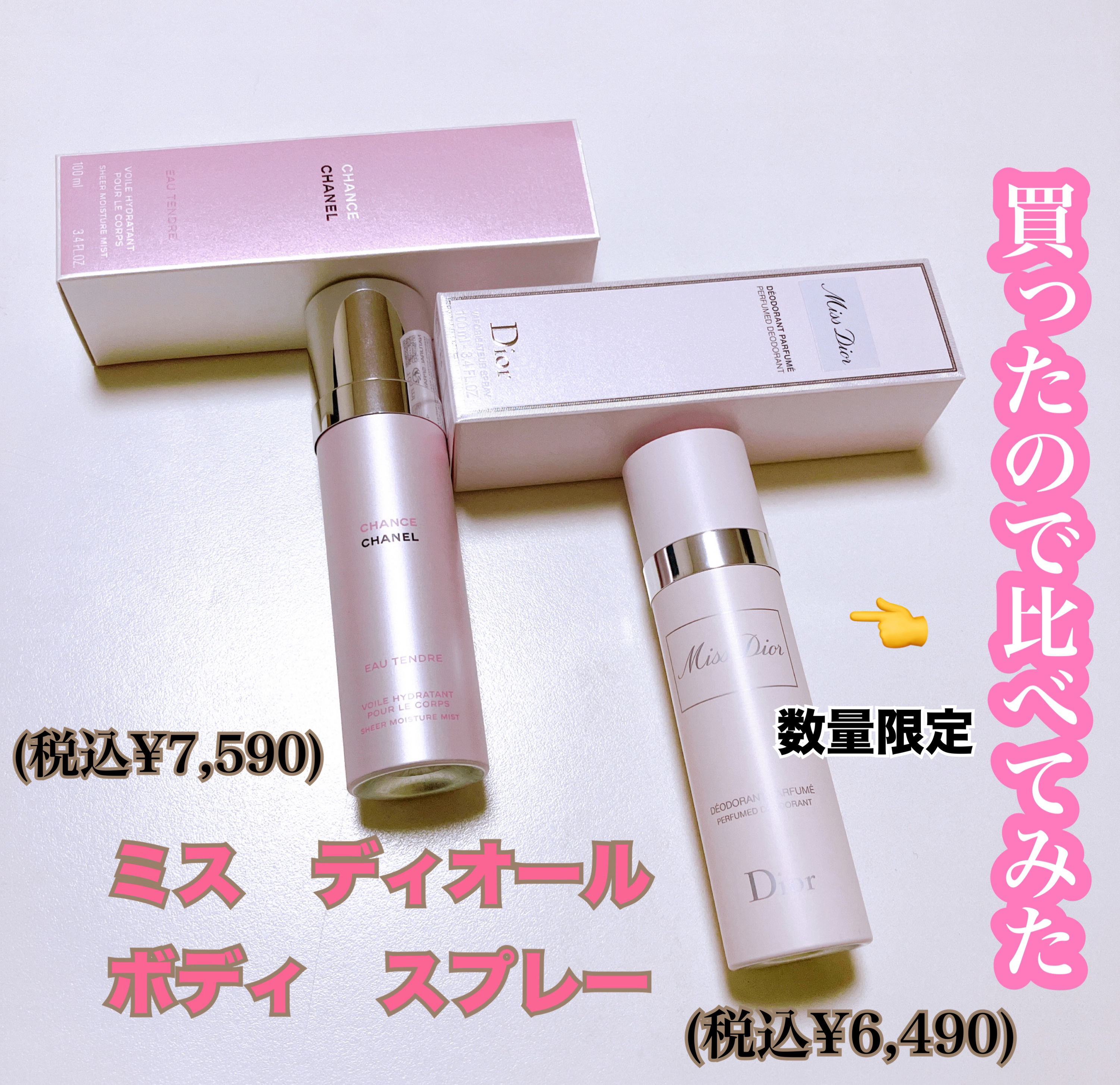 ミス ディオール ボディ スプレー/Dior/ボディローションを使ったクチコミ（1枚目）