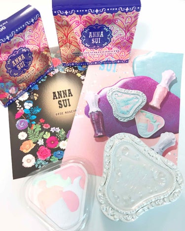 マーメイド メイクアップ パレット 限定品/ANNA SUI/シングルアイシャドウを使ったクチコミ（1枚目）