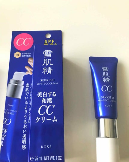ホワイト CCクリーム/雪肌精/CCクリームを使ったクチコミ(1枚目)