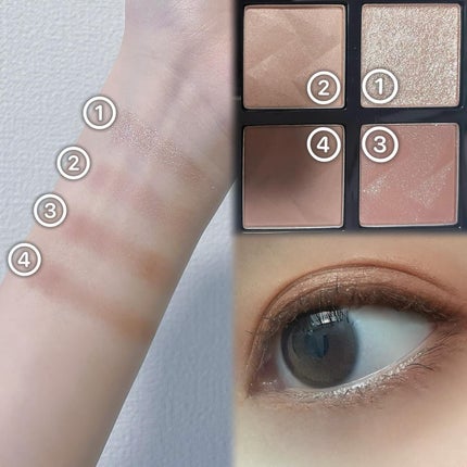 アイスカルプト/shu uemura/アイシャドウパレットを使ったクチコミ(2枚目)