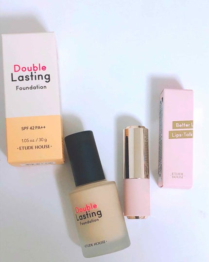ダブルラスティング ファンデーション/ETUDE/リキッドファンデーションを使ったクチコミ(1枚目)