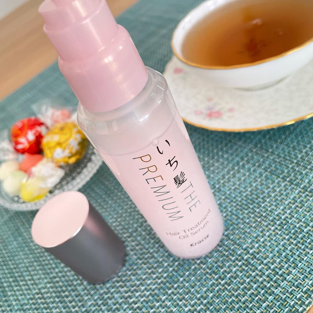 THE PREMIUM 4Xシャインシェイク美容液オイル/いち髪/ヘアオイルを使ったクチコミ(8枚目)