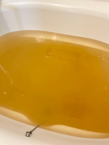 温素(ボトル入り) 琥珀の湯/温素/炭酸系入浴剤を使ったクチコミ(3枚目)