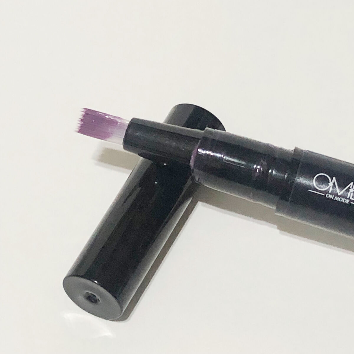 チャームスティックジェル #30 モーヴ/OMD/オールインワンネイルを使ったクチコミ（2枚目）