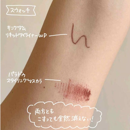 リキッドアイライナーS/キングダム/リキッドアイライナーを使ったクチコミ(2枚目)