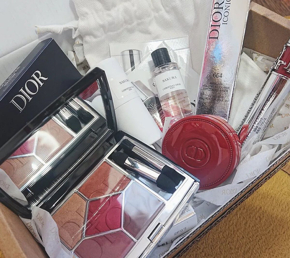 【旧】サンク クルール クチュール/Dior/アイシャドウパレットを使ったクチコミ（1枚目）