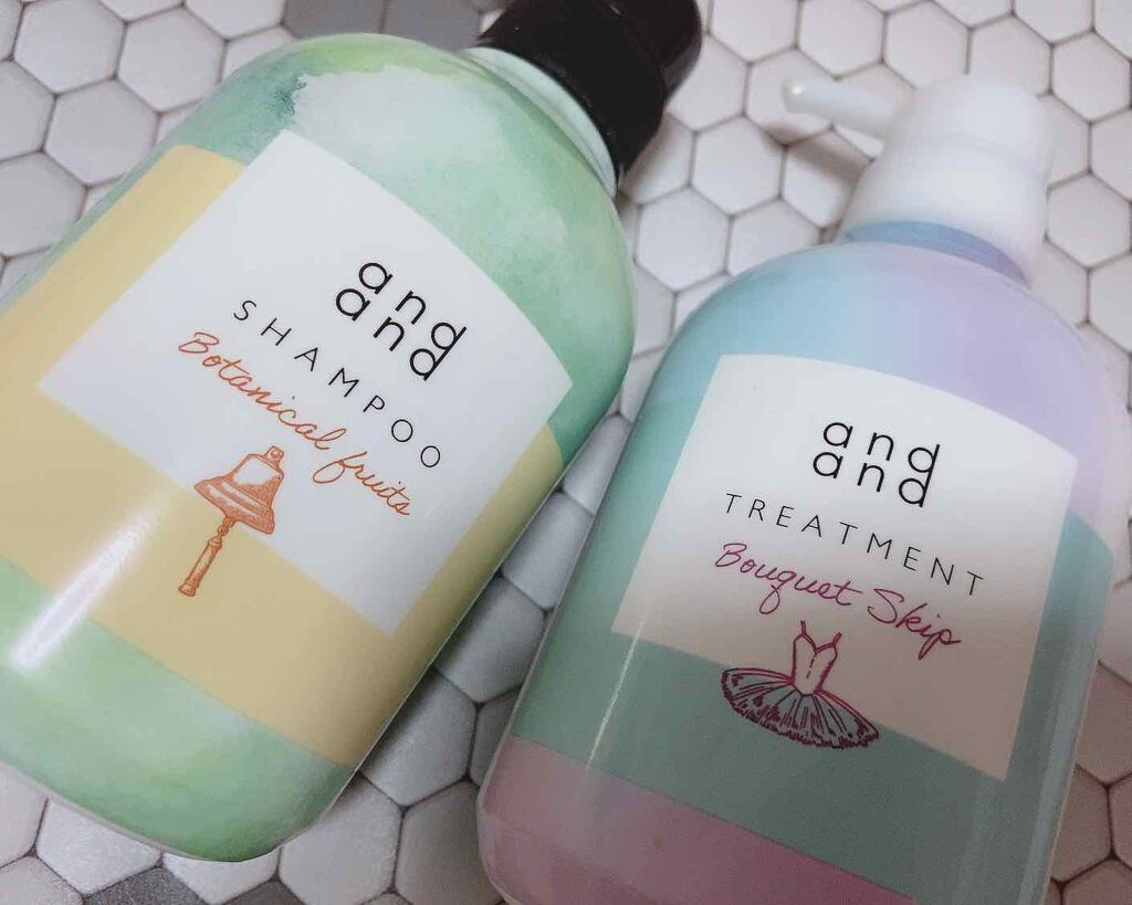 跳びまわる ブーケスキップの香り トリートメント/and and/洗い流すヘアトリートメントを使ったクチコミ（1枚目）