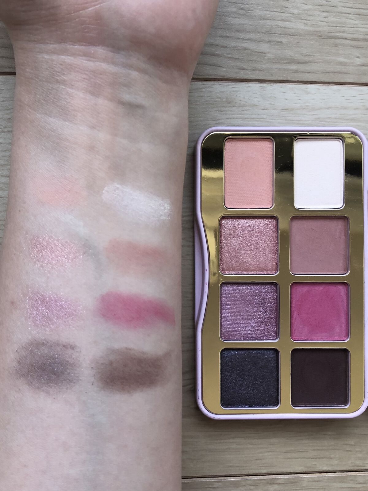 ビー マイ ラヴァ― ミニ アイシャドウ パレット/Too Faced/アイシャドウパレットを使ったクチコミ（1枚目）