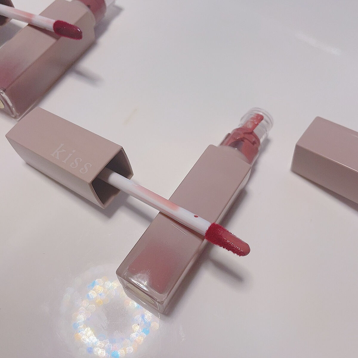 リップアーマー/KiSS/口紅を使ったクチコミ（2枚目）
