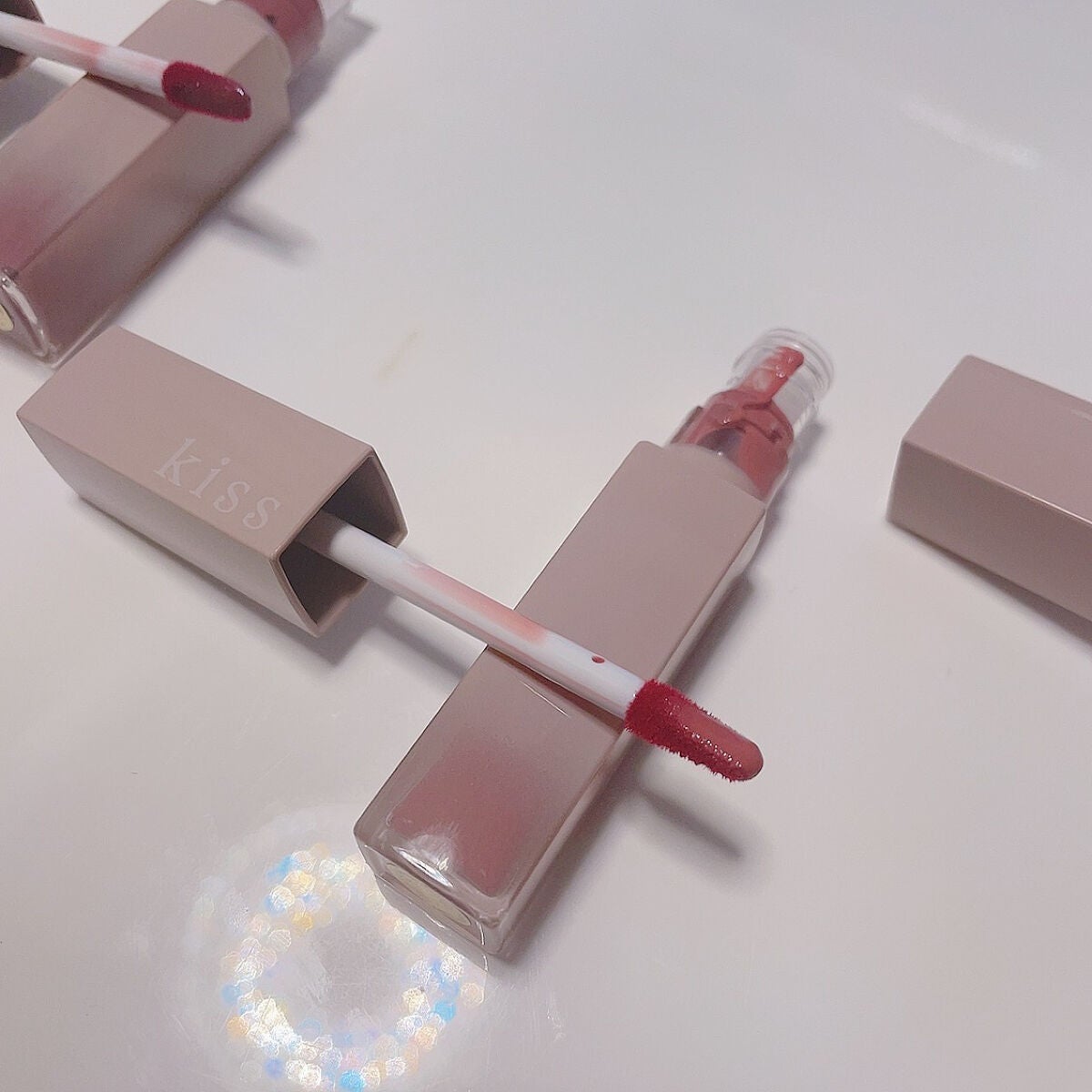 リップアーマー/KiSS/口紅を使ったクチコミ(2枚目)