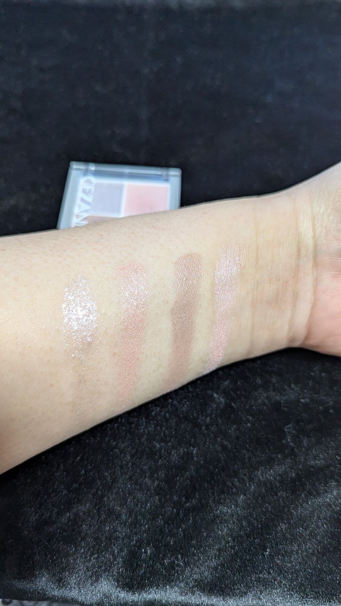 フーミー　リリュタンパレット/WHOMEE/アイシャドウパレットを使ったクチコミ（3枚目）