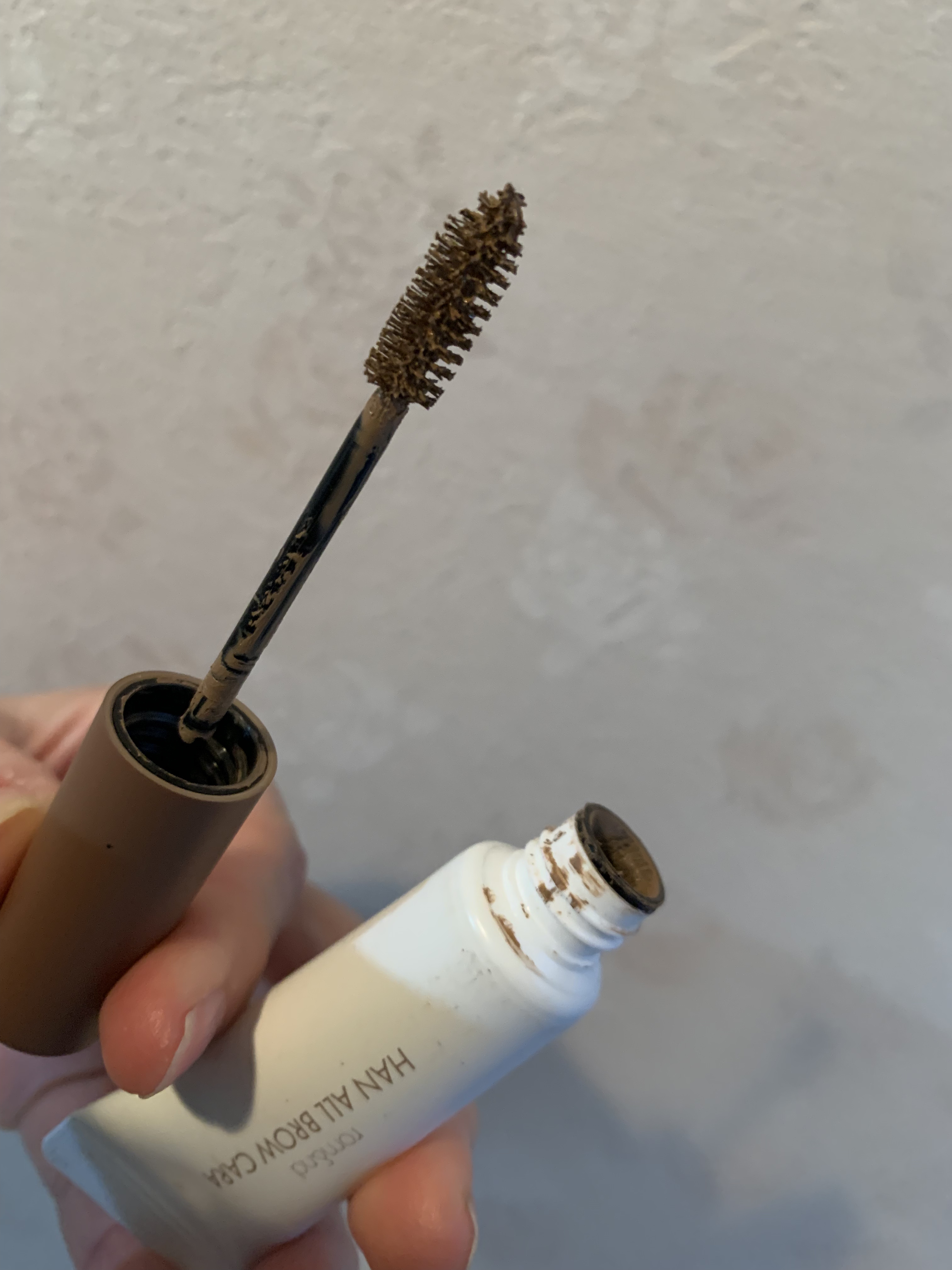 ハンオールブロウカラ/rom&nd/眉マスカラを使ったクチコミ（2枚目）