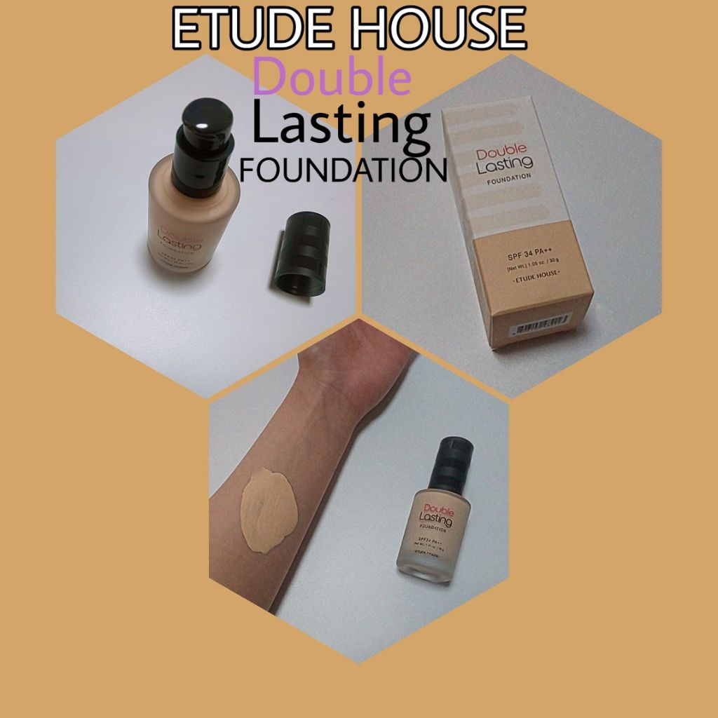ダブルラスティング ファンデーション ニュートラルバニラ/ETUDE/リキッドファンデーションを使ったクチコミ（1枚目）