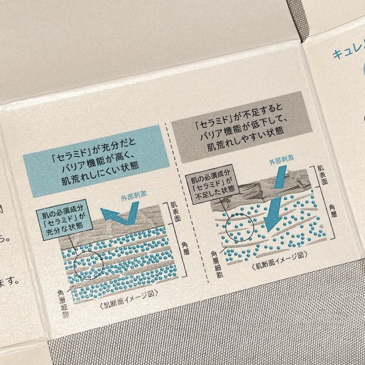 潤浸保湿 フェイスクリーム/キュレル/フェイスクリームを使ったクチコミ（3枚目）