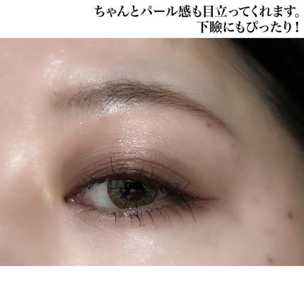 アディクション ザ アイシャドウ パール/ADDICTION/単色アイシャドウを使ったクチコミ(5枚目)