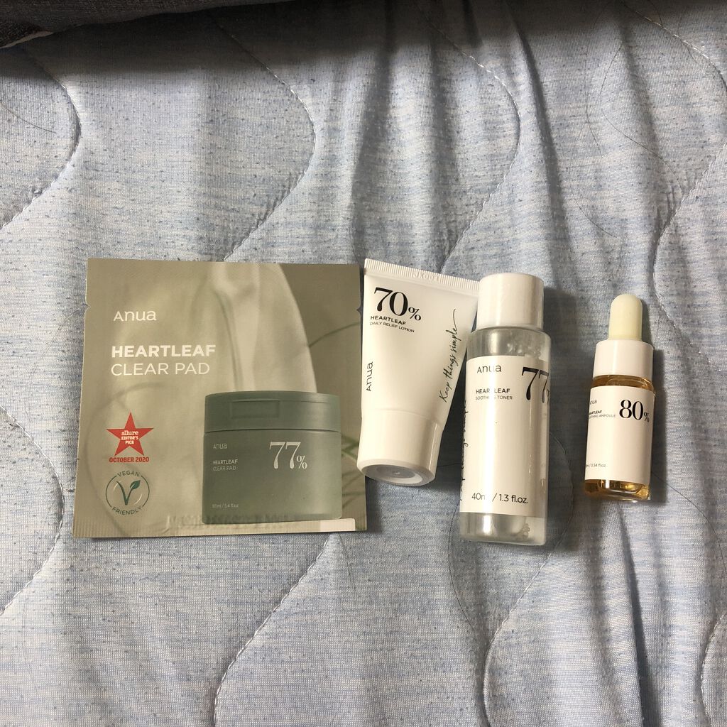 ドクダミ 77 スージングトナー/Anua/化粧水を使ったクチコミ（1枚目）