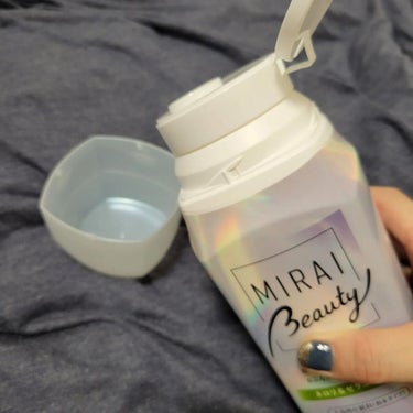 MIRAI beauty バスパウダー ネロリ＆ゼラニウムの香り/花王/入浴剤を使ったクチコミ（2枚目）