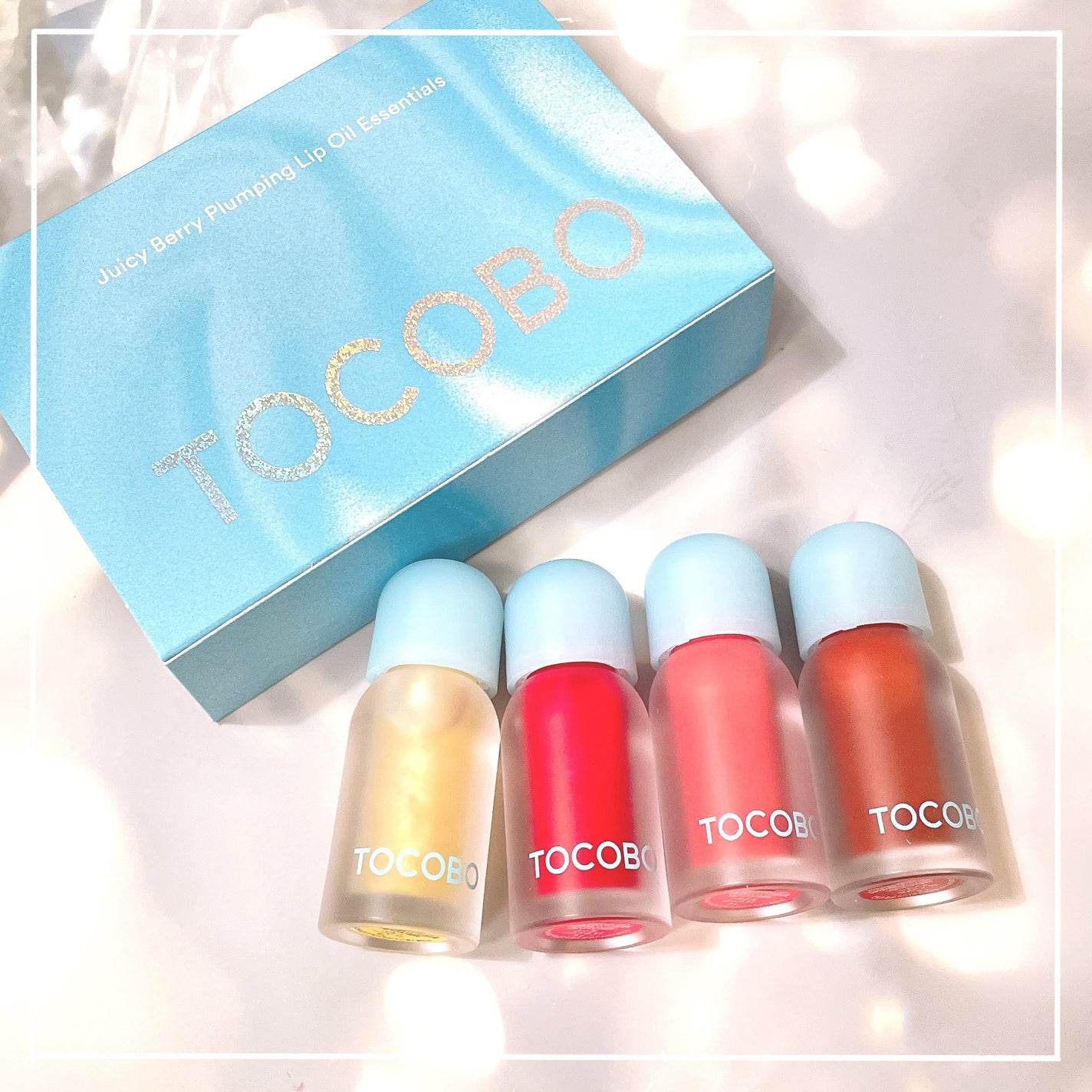 ジューシーベリープランピングリップオイル/TOCOBO/リップグロスを使ったクチコミ(4枚目)