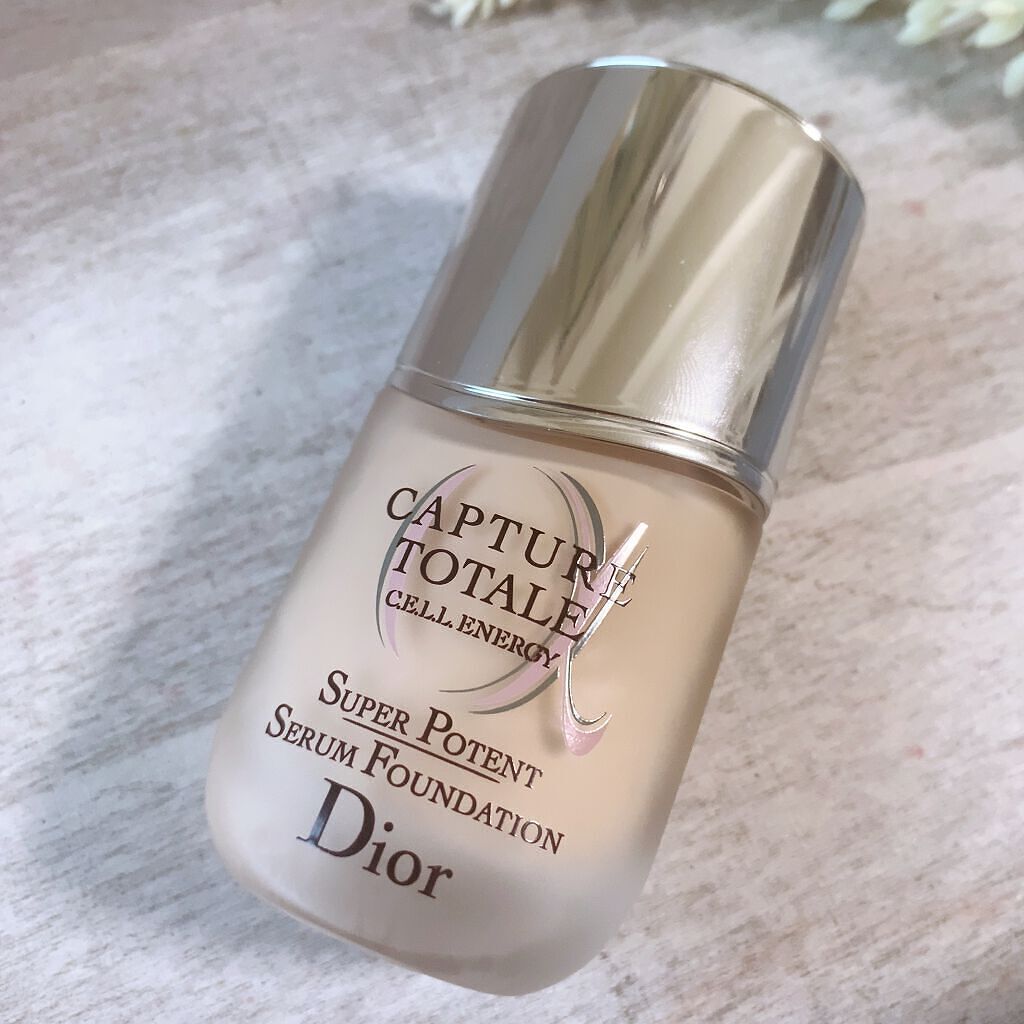【旧】カプチュール トータル セル ENGY スーパー セラム ファンデーション/Dior/リキッドファンデーションを使ったクチコミ(1枚目)