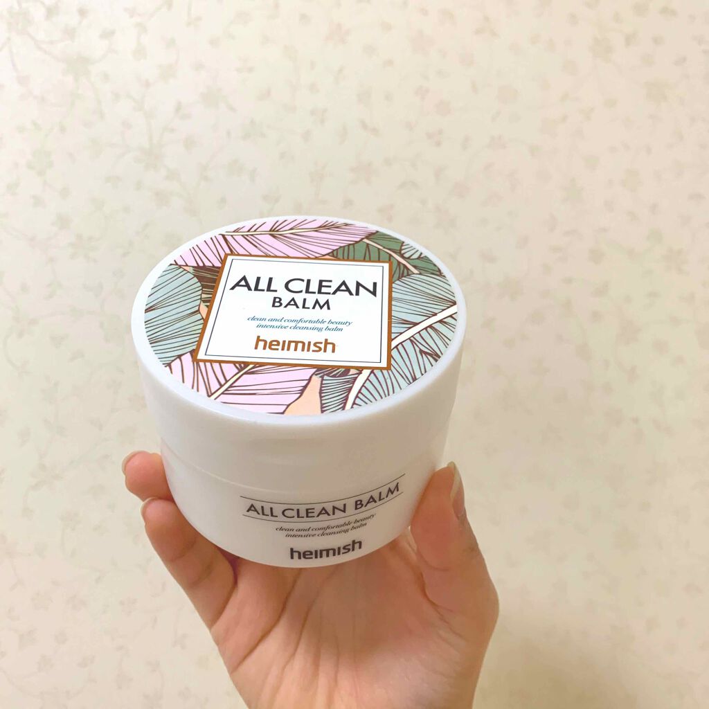 オールクリーンバーム/heimish/クレンジングバームを使ったクチコミ（1枚目）