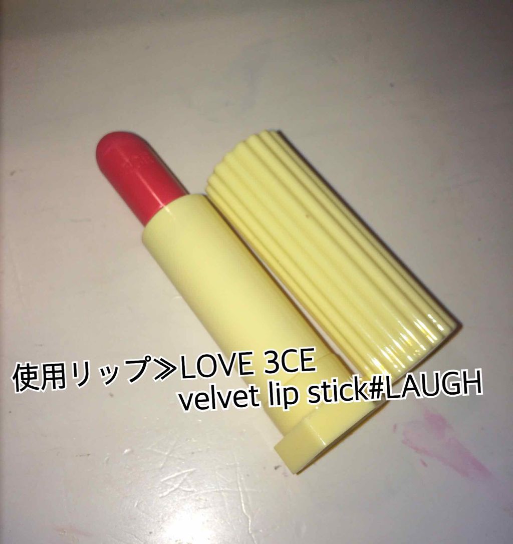 LOVE 3CE VELVET LIPSTICK/3CE/口紅を使ったクチコミ（2枚目）