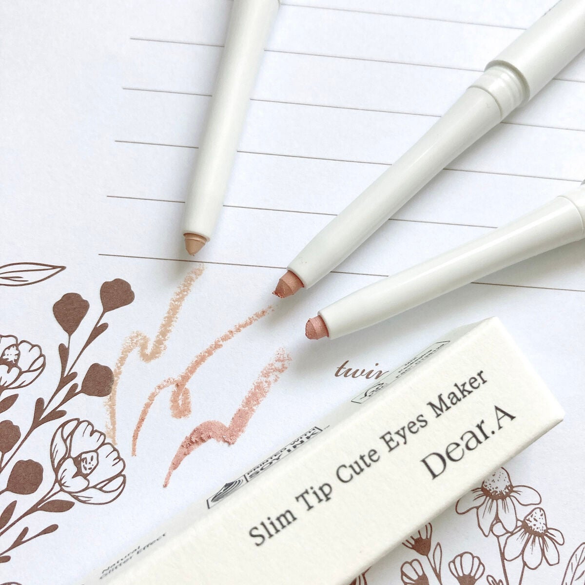 スリムチップキュートアイズメーカー/Dear.A/ペンシルアイライナーを使ったクチコミ(6枚目)