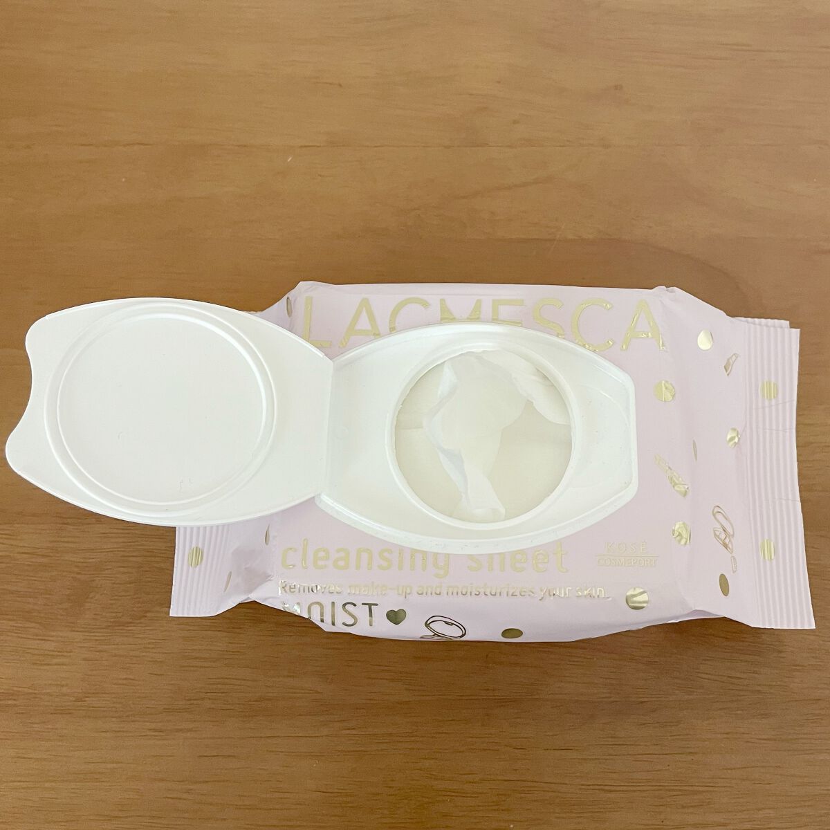 水クレンジングシート（モイスト）/ラチェスカ/クレンジングシートを使ったクチコミ（2枚目）