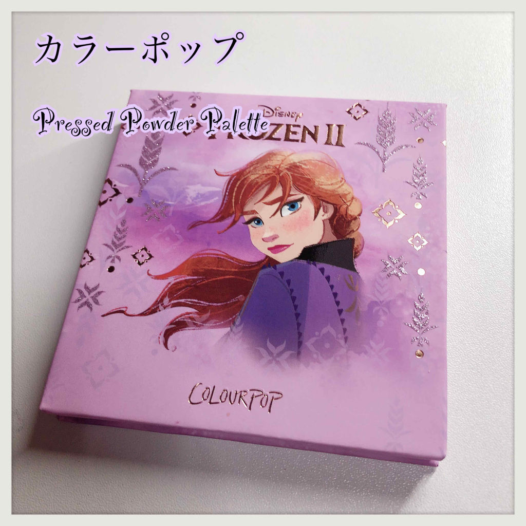 ColourPop×アナと雪の女王2 Eyeshadow Palette/ColourPop/アイシャドウパレットを使ったクチコミ（1枚目）