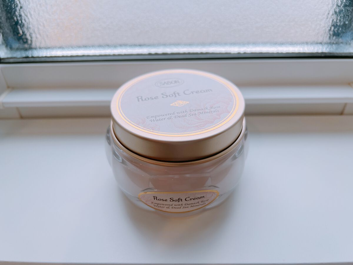 ローズソフトクリーム/SABON/フェイスクリームを使ったクチコミ（3枚目）