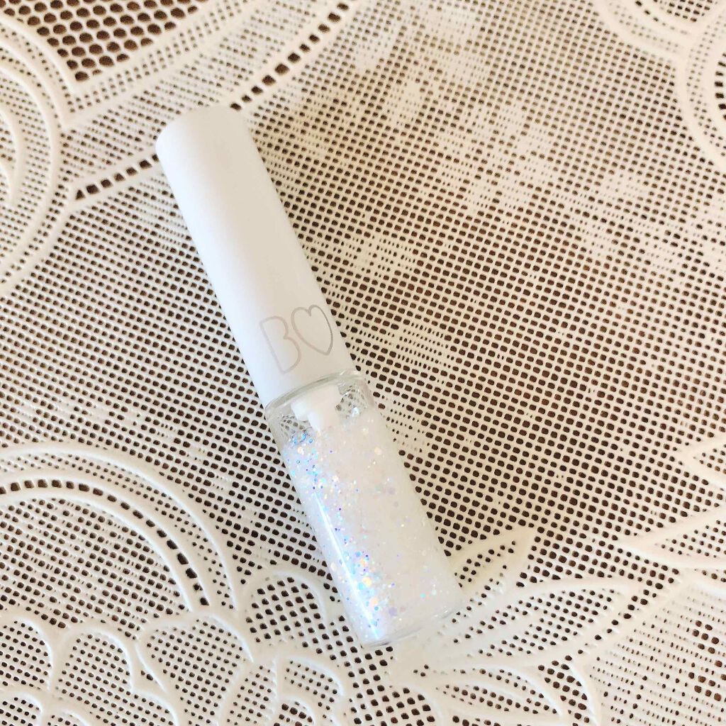 グリッターライナー 02 ミルク ウェイ/b idol/グリッターを使ったクチコミ（1枚目）