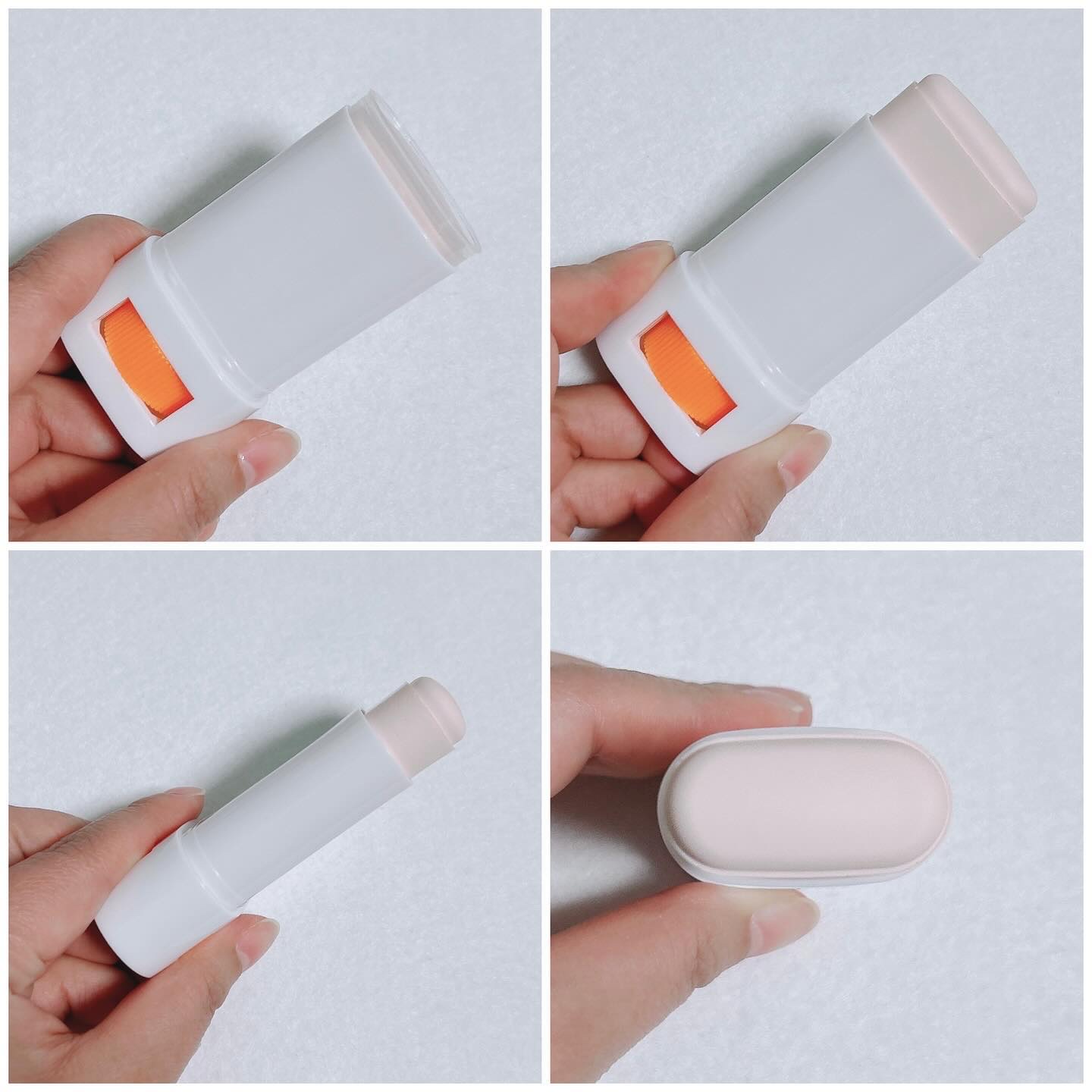 ブライトニングアップサンスティック SPF50+ PA++++/Dr.G/日焼け止めスティックを使ったクチコミ（3枚目）