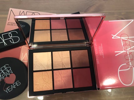 オーガズム オン ザ ビーチ チークパレット/NARS/パウダーチークを使ったクチコミ(3枚目)
